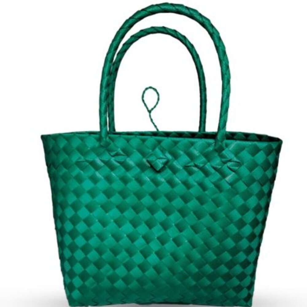 Misenka Handicrafts Philippine Bayong - Green Classic